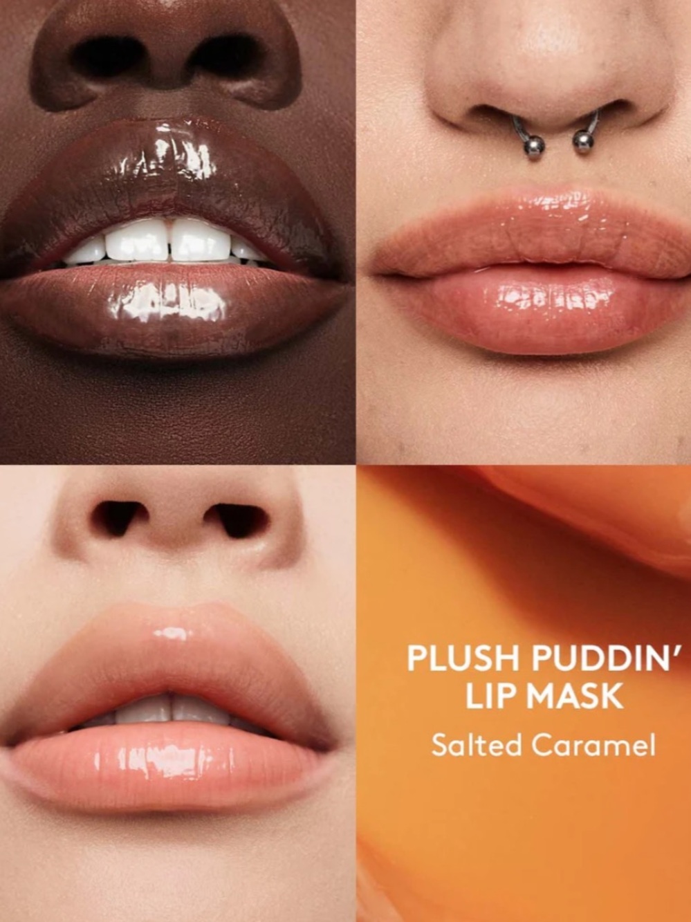 Fenty Skin Plush Puddin’ Intensive Recovery Lip Mask Salted Caramel